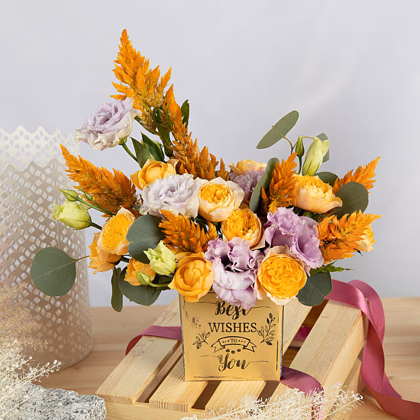Best Wishes Flower Arrangement