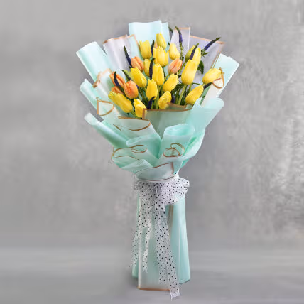 French Tulips Long Bouquet
