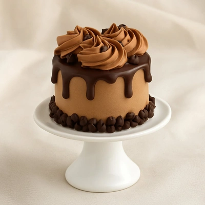 Decadent Chocolate Mono Cake 250gm - Perfect for Two