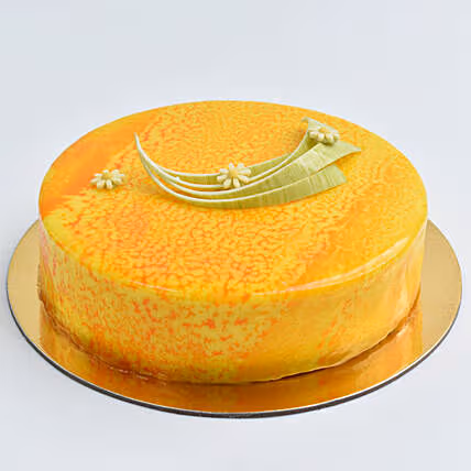Exquisite Mango Euphoria Cake - A Tropical Delight