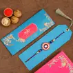 Captain America Superhero Rakhi for Kids with 100g Almonds - Perfect Raksha Bandhan Gift