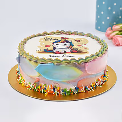 Magical Unicorn Birthday Cake - Chocolate Delight