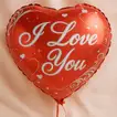 Red Heart Shape Balloon
