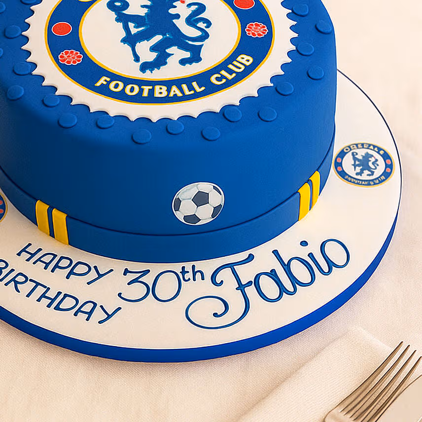 Chelsea Fan Cake