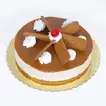 Irresistible 1 Kg Caramel Crunch Cheesecake with Biscuits - Perfect for Celebrations