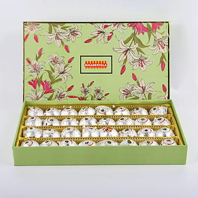 Exquisite Kaju Lemon Sweet Box - 1kg by BIKANERVALA