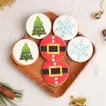 Festive Christmas Cookie Treats - Set of 6 Delicious Holiday Designs