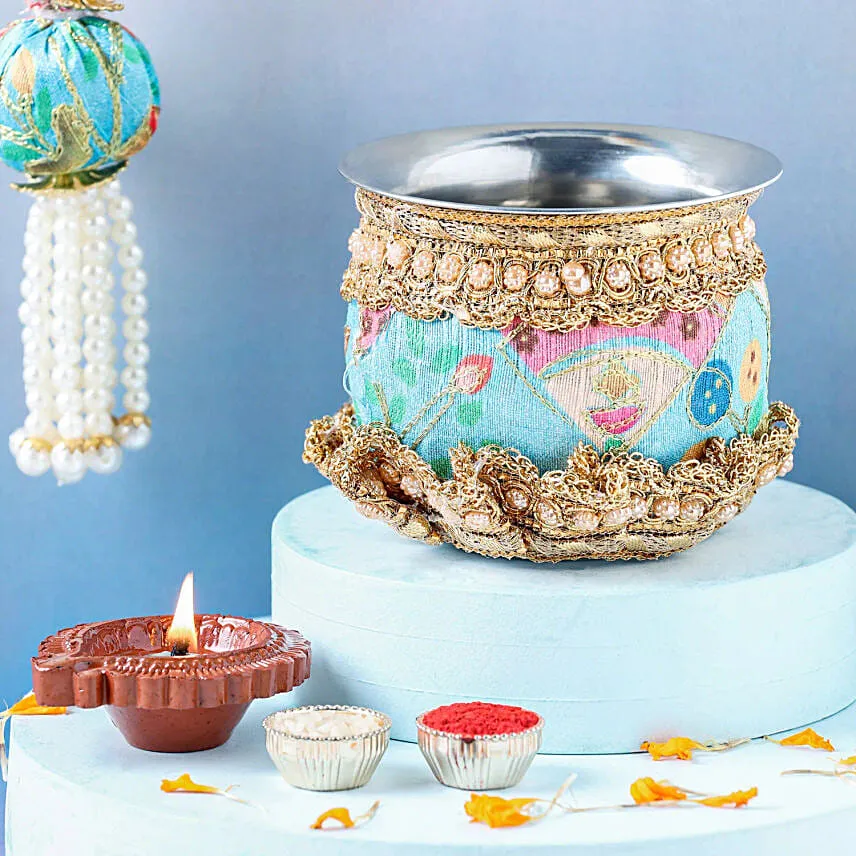 Pearl Dreams Thali Set