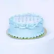 Personalized Happy Birthday Calendar Chocolate Cake