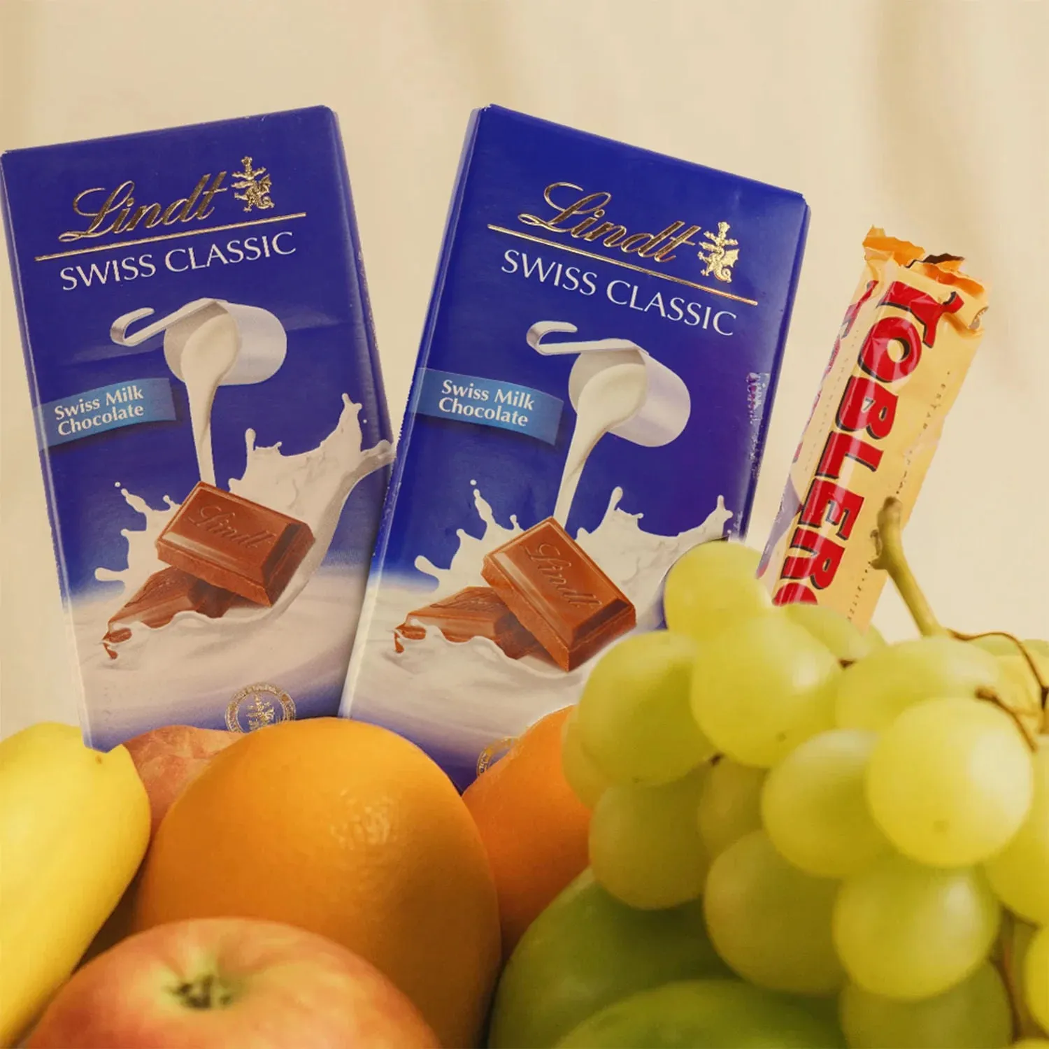 Fruitful Hamper With Belgian Chocolate