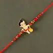 Sneh Holy Bal Hanuman Kids Rakhi with 1 Kg Gulab Jamun & Complimentary Roli Chawal