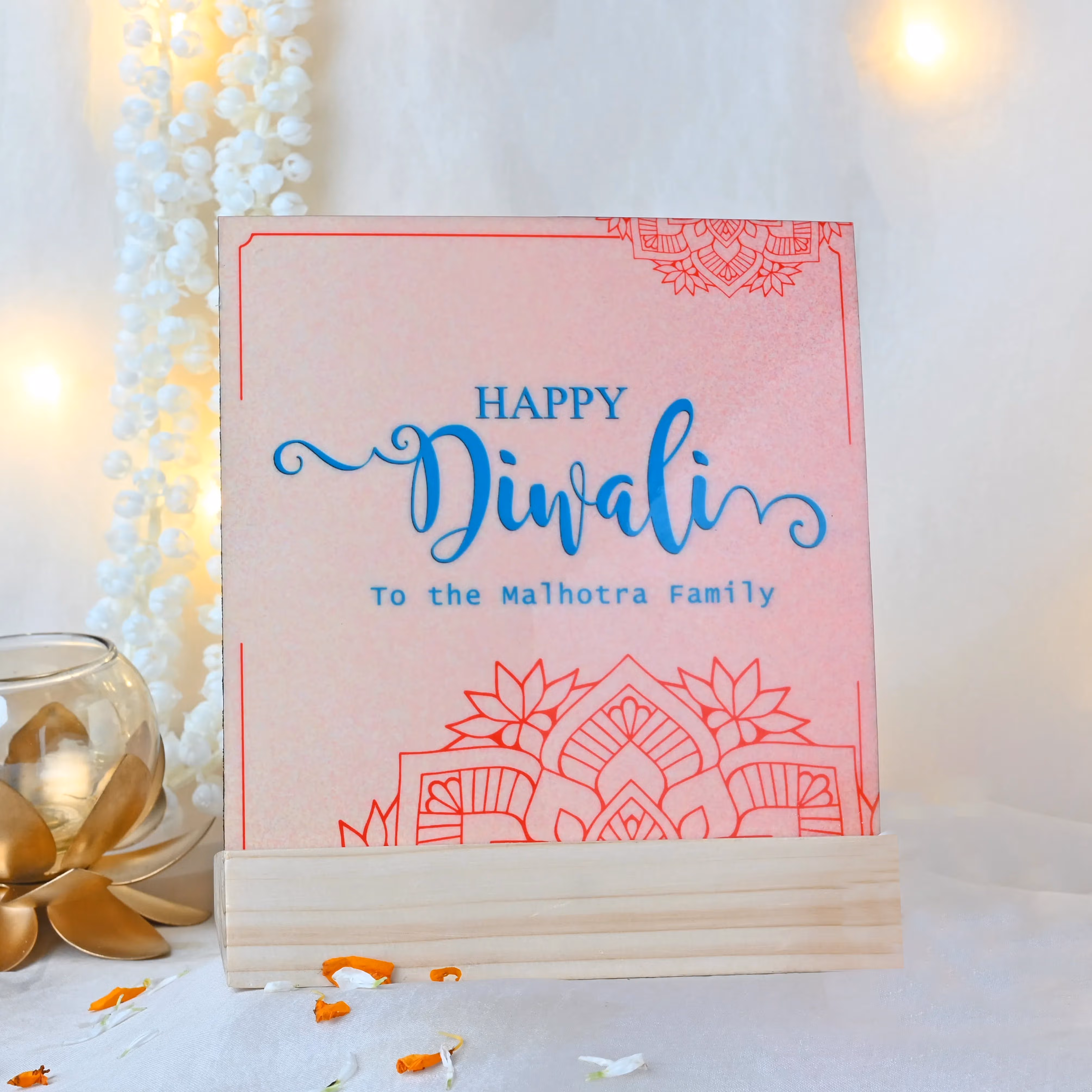 Diwali Photo Frame N Ganeshas Grace
