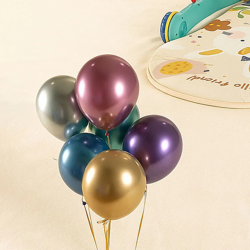 2 in 1 Pedal Piano Harps Walker With Balloons