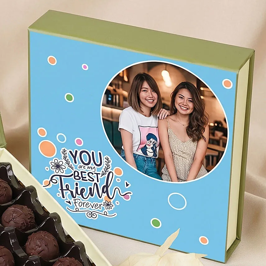 Best Friend Forever - Personalised Chocolate Truffle Box