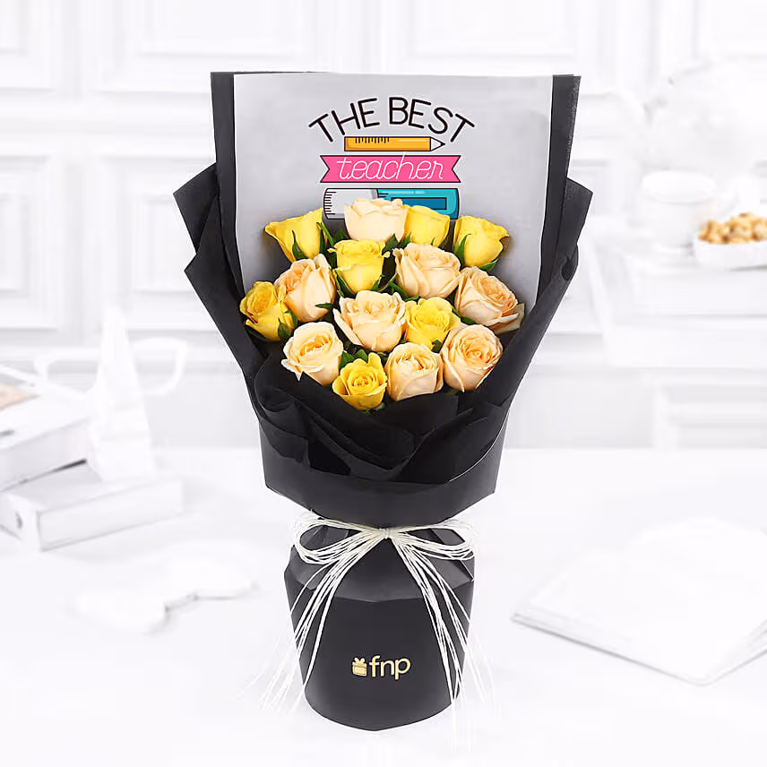 Rosey Teacher s Day Special Bouquet