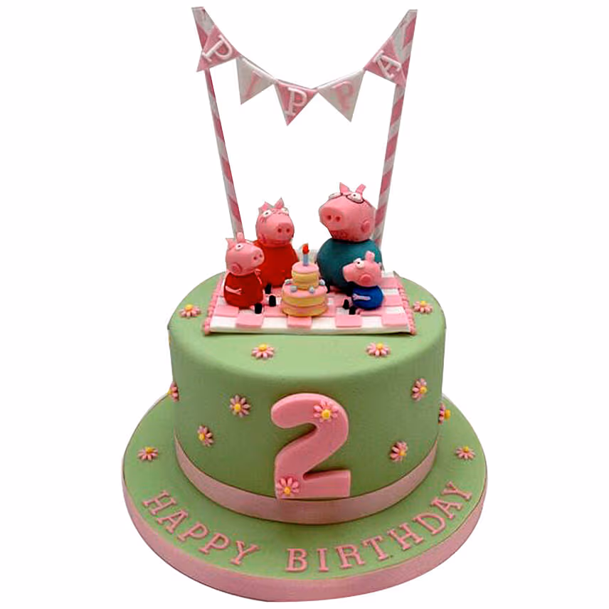 Peppa Pig Celebration Cake