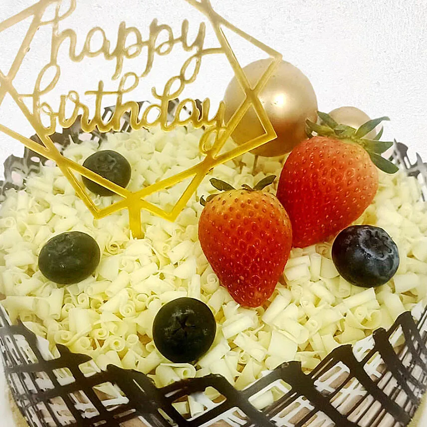 Happy Birthday Chocolate Cake 6 Inches