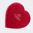 Godiva | Red Velvet Heart Gift Box - 12 Pieces & Ravishing Romance Bouquet