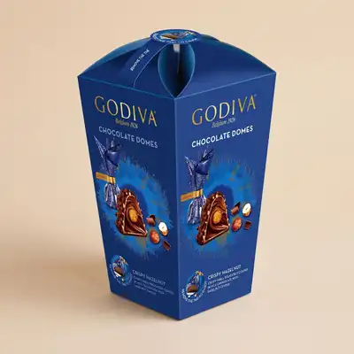 Indulge in Godiva Chocolate Domes - Luxurious Belgian Treats