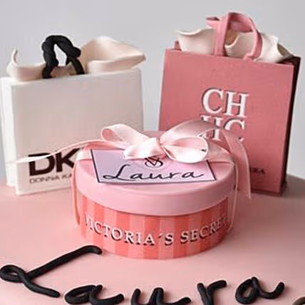 Luxurious 3D Designer Cake Inspired by Victoria's Secret