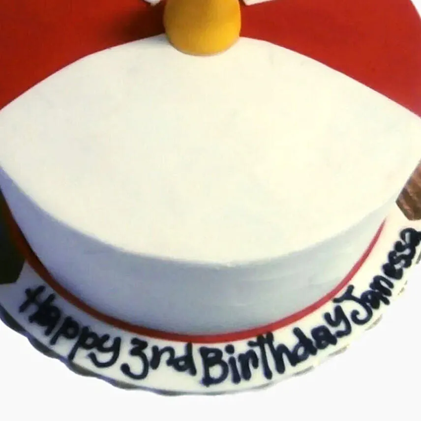 Angry Birds Designer Vanilla Cake
