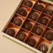 Eid Mubarak Chocolate Floral Crescent Box