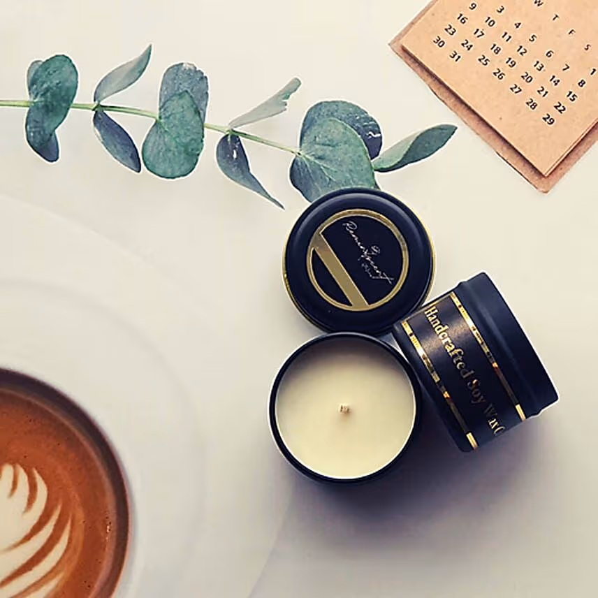 Travel With Me Soy Candle Tins Set Of 2