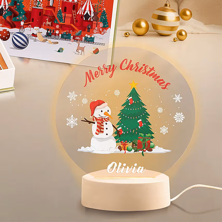 Personalised Chocolate & LED Keepsake Gift Combo