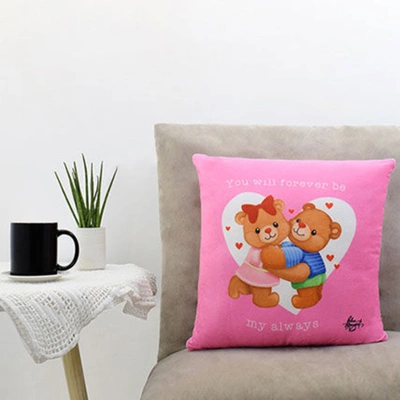 Sweet Embrace Pink Pillow