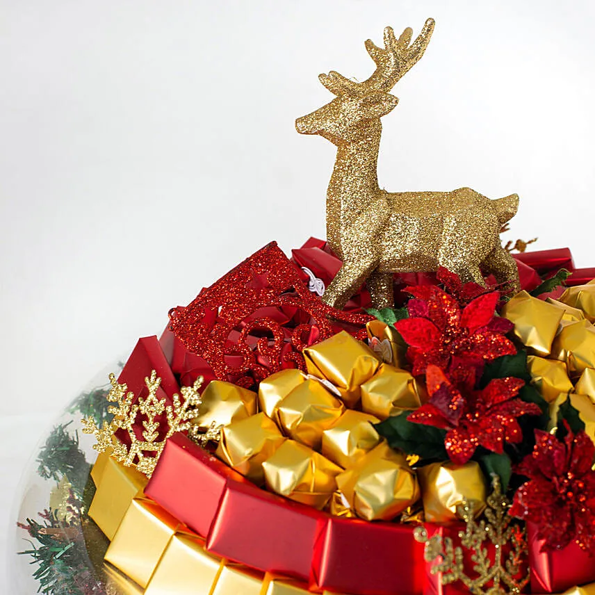 Tis The Season Chocolate Centerpiece