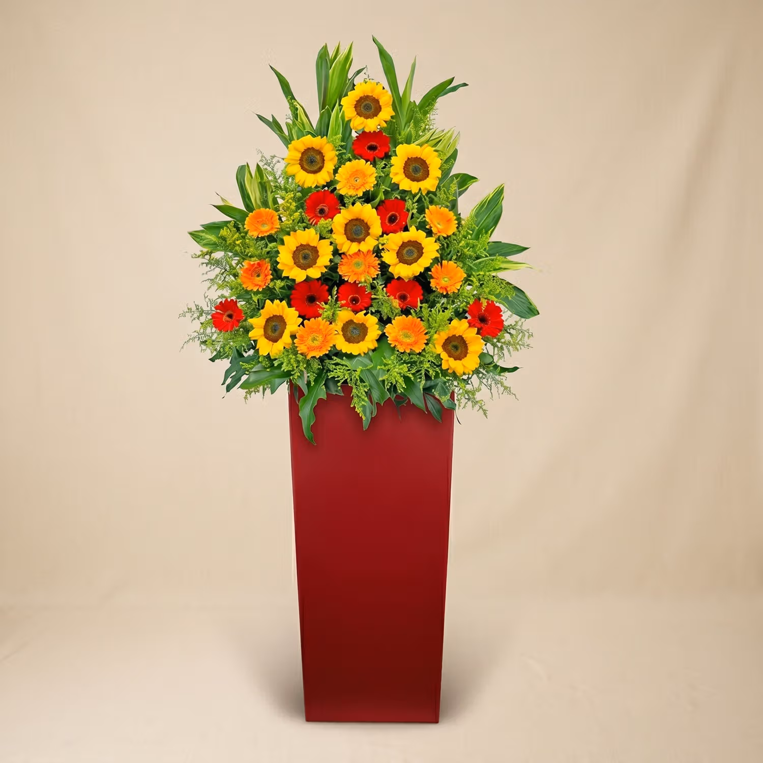 Red N Orange Flower Stand