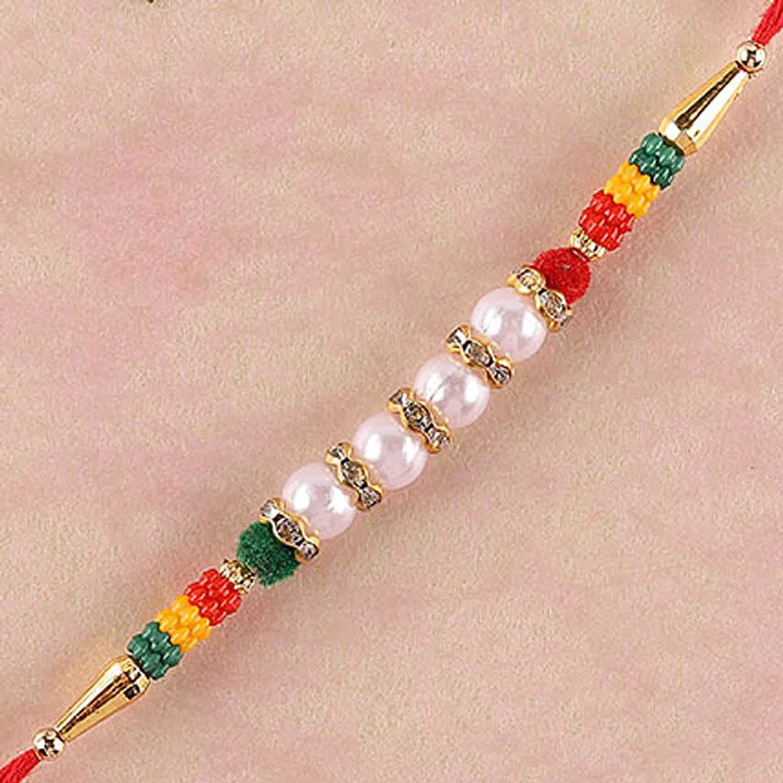 Vibrant Beads Rakhi