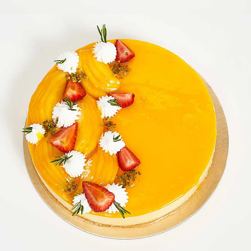 12 Portion Exotic Mango Cheese Cake