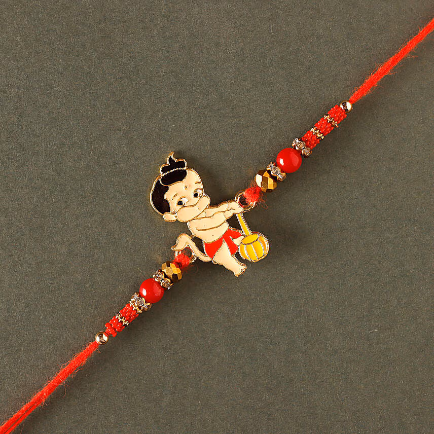 Sneh Holy Ganesha Kids Rakhi & Kaju Katli