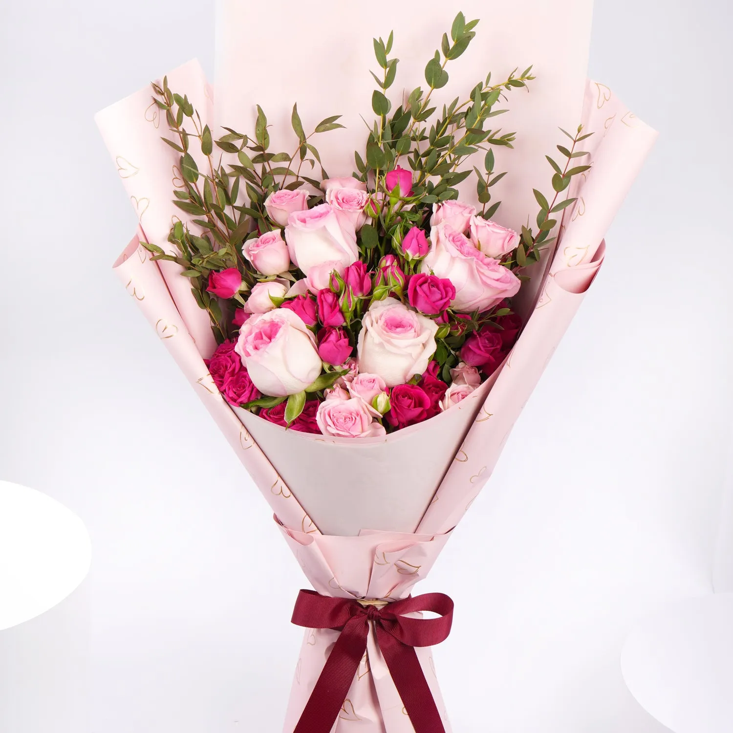 Elegant Personalized Flower Bouquet for Your Boss