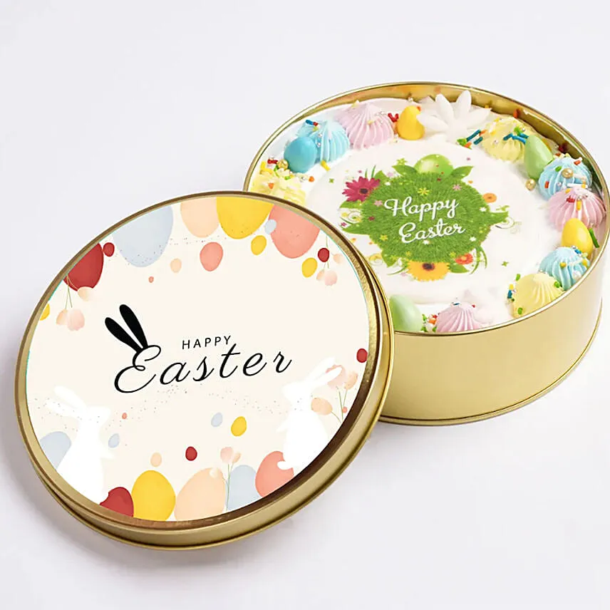 Easter Garden Surprise Cake
