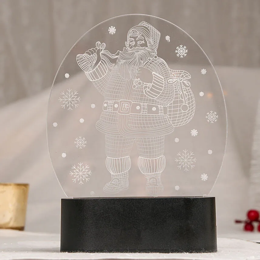 Santa Multicolor Led Lamp