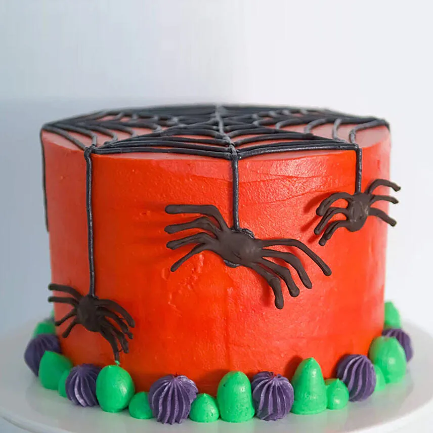 Spider Web Cake