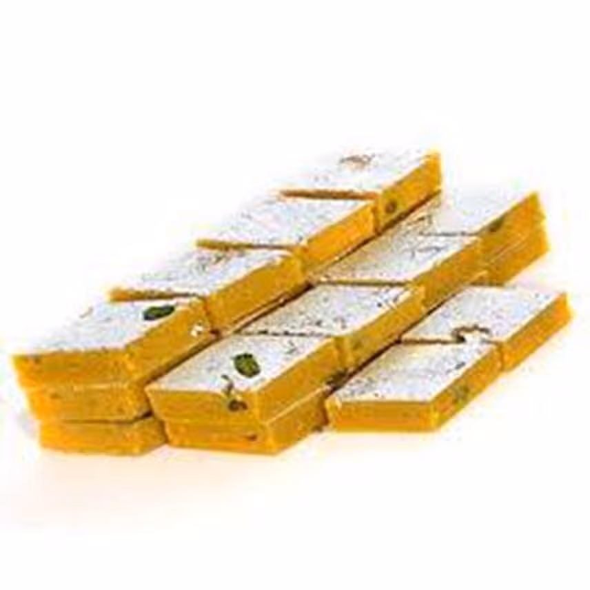 Special Kesar Kaju Barfi