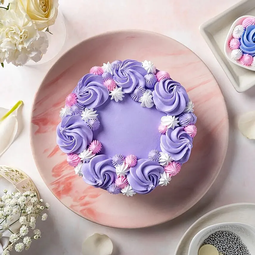 Rose Paradise Chocolate Cake Eggless Half Kg