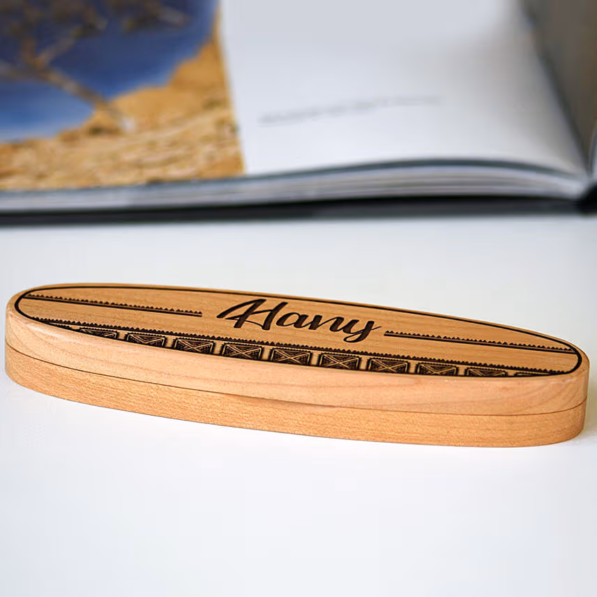 Engraved Wooden Pen