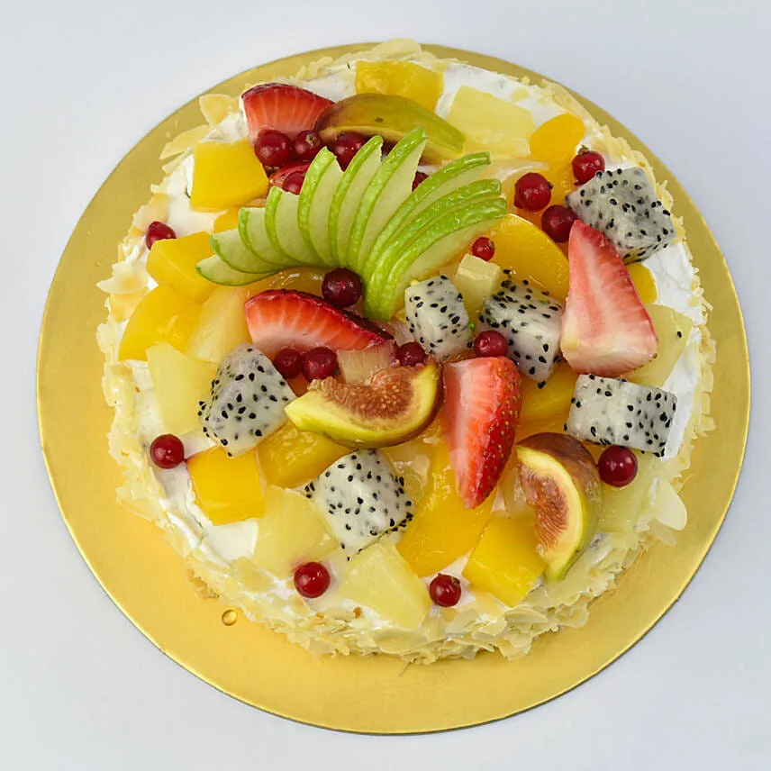 Vegan Fruit Cake Half Kg