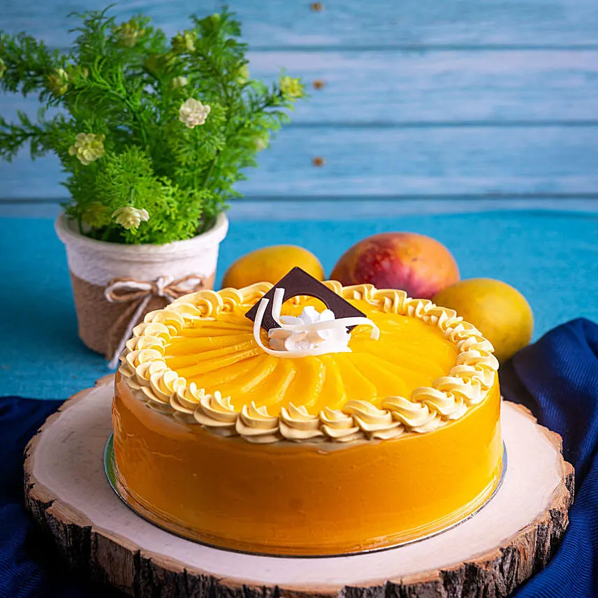 Mango Season Cake Half Kg Eggless