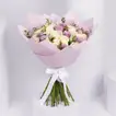 Exquisite Purple & White Rose Bouquet with Elegant Pink Accents