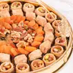 طبق حلويات عربية فاخر