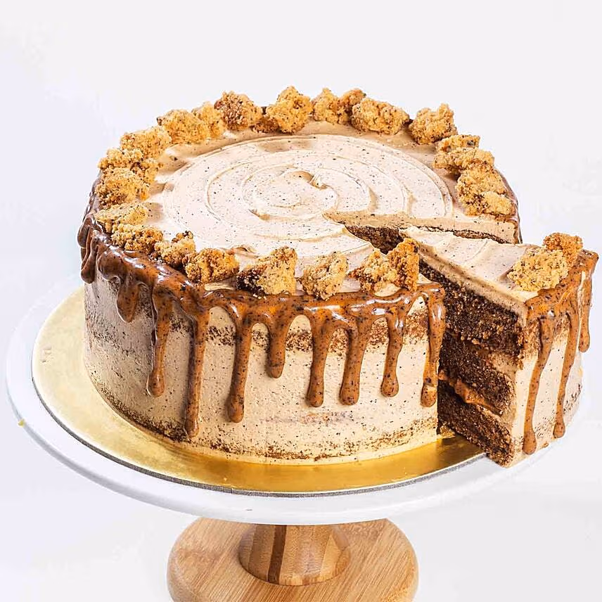 Thai Milk Tea Fudge Cake