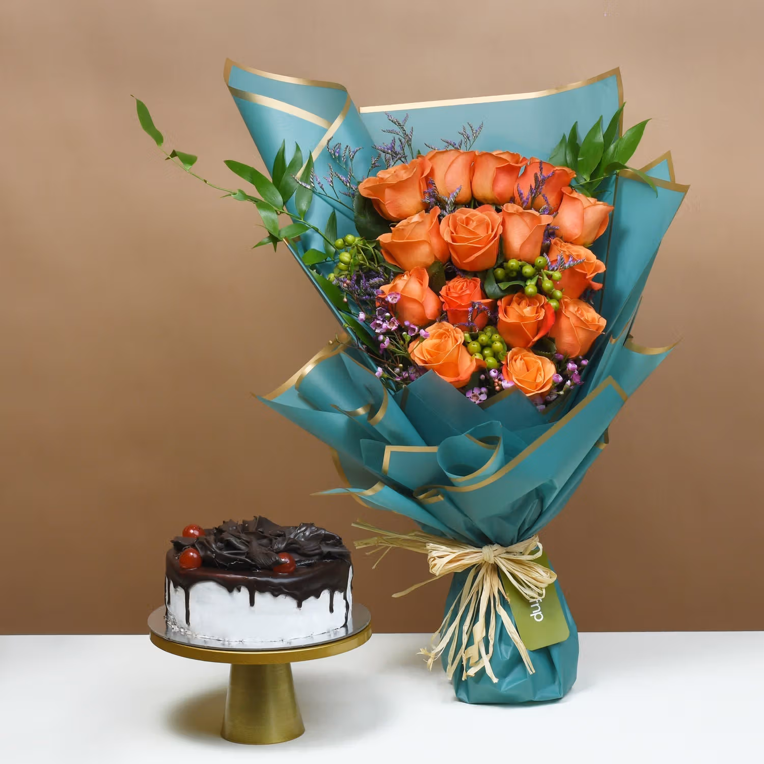 Harvest Glow Roses Bouquet