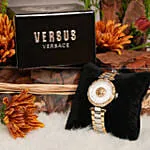 Floral Opulence And Versus Womens Watch