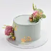 Elegant Love You Forever Rose Cake - Chocolate Delight