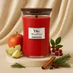 Enchanting Woodwick Large Hourglass Candle | Crimson Berries Fragrance